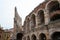 Ancient roman amphitheatre Arena in Verona, Italy