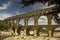 Ancient Roman Aqueduct, the Pont Du Gard, France
