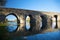 Ancient roman bridge at barco village