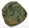 Ancient Roman bronze sestertius coin of Emperor Philippus I.