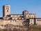 The ancient Roman Cathedral of Zamora. Old building