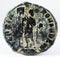Ancient Roman copper coin of Emperor Honorius