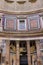 Ancient roman Pantheon temple, interior - Rome