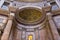 Ancient roman Pantheon temple, interior - Rome