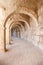 Ancient roman ruins - archway in Aspendos theater, Turkey