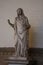 Ancient Roman sculpture of a Vestal Virgin at the Loggia dei Lanzi, Florence, Italy