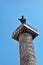 Ancient Roman Trajan`s Column, Rome, Italy