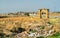 Ancient Roman Triumphal Arch in the Tunisian countryside near Dougga and Al Karib