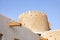 Ancient roof drain system & Northern tower of Zubarah fort, Qatar