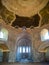 The ancient rotunda on St. George Square from the inside in Thessaloniki, Greece