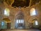 The ancient rotunda on St. George Square from the inside in Thessaloniki, Greece