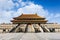 The ancient royal palaces of the Forbidden City in Beijing
