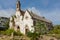 An ancient ruined church building in Barbados