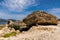 Ancient Ruines of Nora near Pula in Sardinia