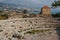 Ancient ruins around castle of Byblos