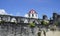 ancient ruins of the barracks of oslob on cebu island