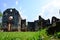 Ancient ruins brick building and antique architecture of official residence of ambassador home or Wichayen house for thai people