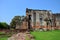 Ancient ruins brick building and antique architecture of official residence of ambassador home or Wichayen house for thai people