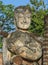 Ancient and ruins buddha statue in Thailand