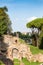 ancient ruins of the Domus Severiana on Palatine Hill, Rome, Italy, Europe