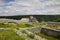 Ancient ruins of a medieval fortress close to the town of Shumen, Bulgaria