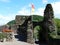 Ancient ruins of Metternich Castle in Beilstein, Rhineland-Palatinate, Germany