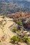 Ancient ruins of Moroccan kasbah in the mountains of the Anti Atlas, Morocco, North Africa