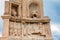 Ancient ruins of the Philopappu Monument an ancient Greek mausoleum in Athens