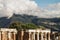 Ancient ruins of Pompeii and volcano Vesuvius, Italy