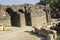 Ancient ruins in the Roman settlement at the Beth Shean National Park the death site of King Saul of Israel