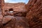 Ancient ruins room . Wupatki National Monument in Arizona