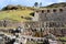 Ancient ruins of Tambomachay BaÃ±o Inca, in Cusco, Peru