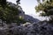 Ancient ruins at Termessos or Thermessos in the Taurus Mountains, Antalya province, Turkey. Termessos