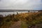 Ancient Russian cemetery on Mount Levitan in Ples, Ivanovo region, Russia