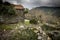 Ancient rustic houses in Aigra Velha Schist Village