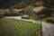 Ancient rustic houses in Aigra Velha Schist Village