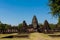 Ancient sacred temple in the city of Angkor Wat