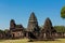 Ancient sacred temple in the city of Angkor Wat