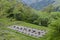 Ancient sanctuary stone ruins at Sarmizegetusa Regia