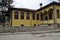 Ancient  school  building in small mountain town Koprivshtitsa