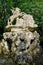 Ancient sculpture Pegasus, at the famous Parco dei Mostri, also called Sacro Bosco or Giardini di Bomarzo. Monsters park. Lazio, I