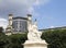 Ancient sculpture in Tuileries garden