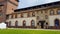 Ancient Sforza castle Milan old town, historical heritage, architecture, tourism