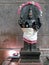 Ancient Shiva statue in the Ramana Ashram in Tiruvanamalai India