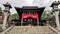 Ancient shrine at the top of Fushimi Inari Taisha Kami-no-Yashiro.