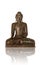 Ancient sitting Buddha image