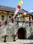 Ancient Southern gate to the Rong Lake Scenery Area. Guilin, Guangxi, China. November 1, 2018.