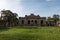 Ancient Spa in Leghorn, Crumbling Building Architectural Monument in Italy