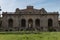 Ancient Spa in Leghorn, Crumbling Building Architectural Monument in Italy