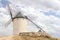 Ancient Spanish mill as an alternative energy source, Consuegra, Spain